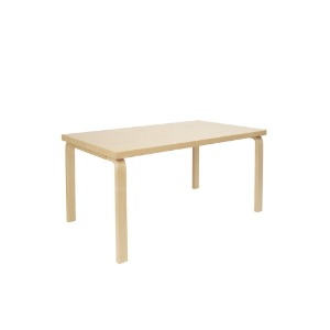 [새상품/박스훼손] Aalto Table rectangular 82B, Birch