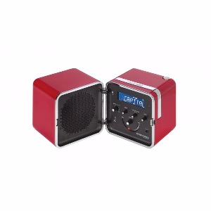 [전시품할인] Radio.Cubo TS522D+S, Red